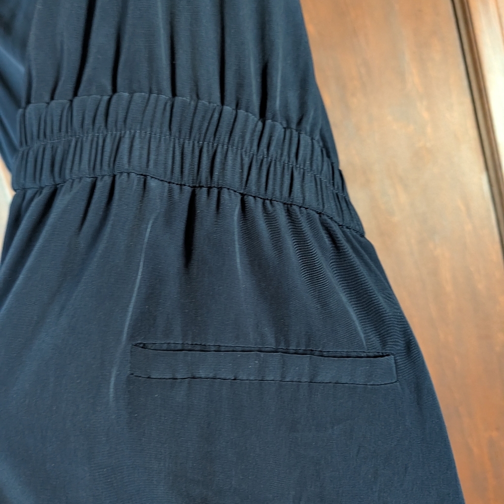 JCrew Sleeveless V-Neck Navy Jumpsuit 🩵 - Picture 6 of 7